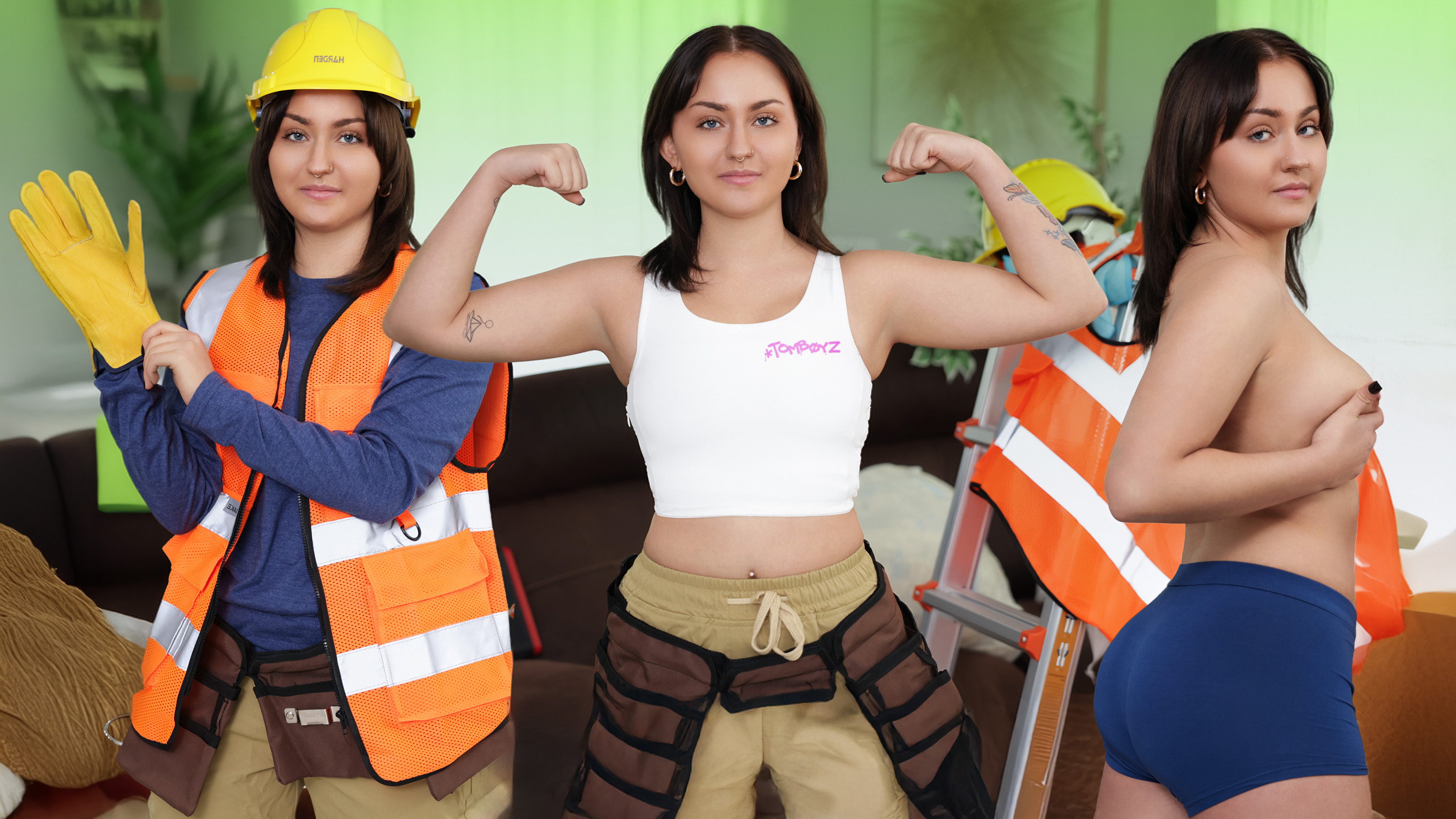 “Can I Join the Crew Now, Daddy?” Tomyboy Earns Her Job (Angel Cake Debut)