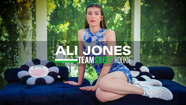 Newcomer Ali Jones Loves Step-Daddy Porn and Bondage